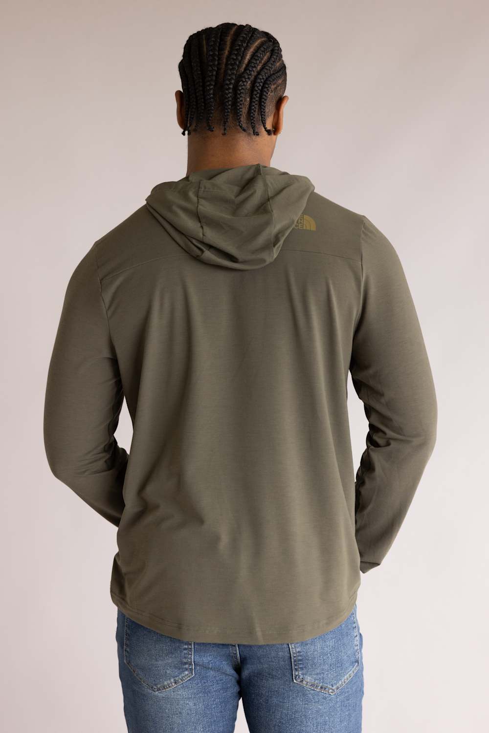 The North Face Adventure Campfire Hoodie in Taupe Green | NF0A8GQ5-21L TPEGRN