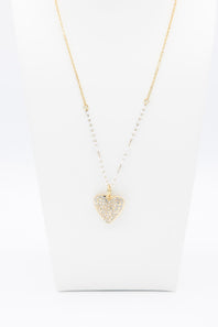 Faith Custom Charm Necklace in Gold