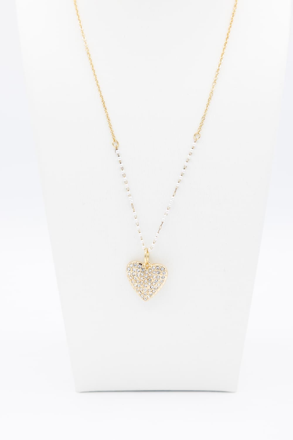 Faith Custom Charm Necklace in Gold