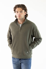 Ariat Core 1/4 Zip Sweatshirt for Men in Grape Leaf | 10079612-GRAPE LEAF