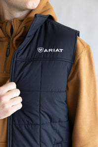 Ariat Crius Insulated Vest for Men in Black