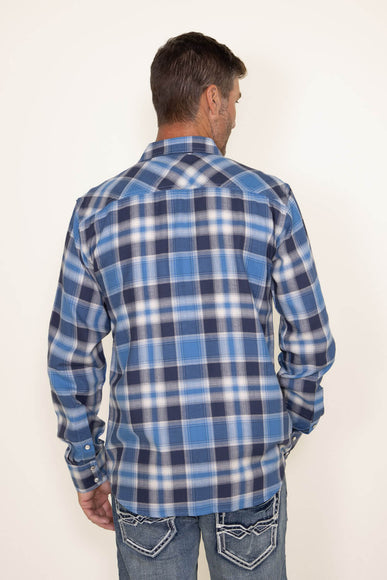 Ariat Hoyt Flannel Shirt for Men in Blue