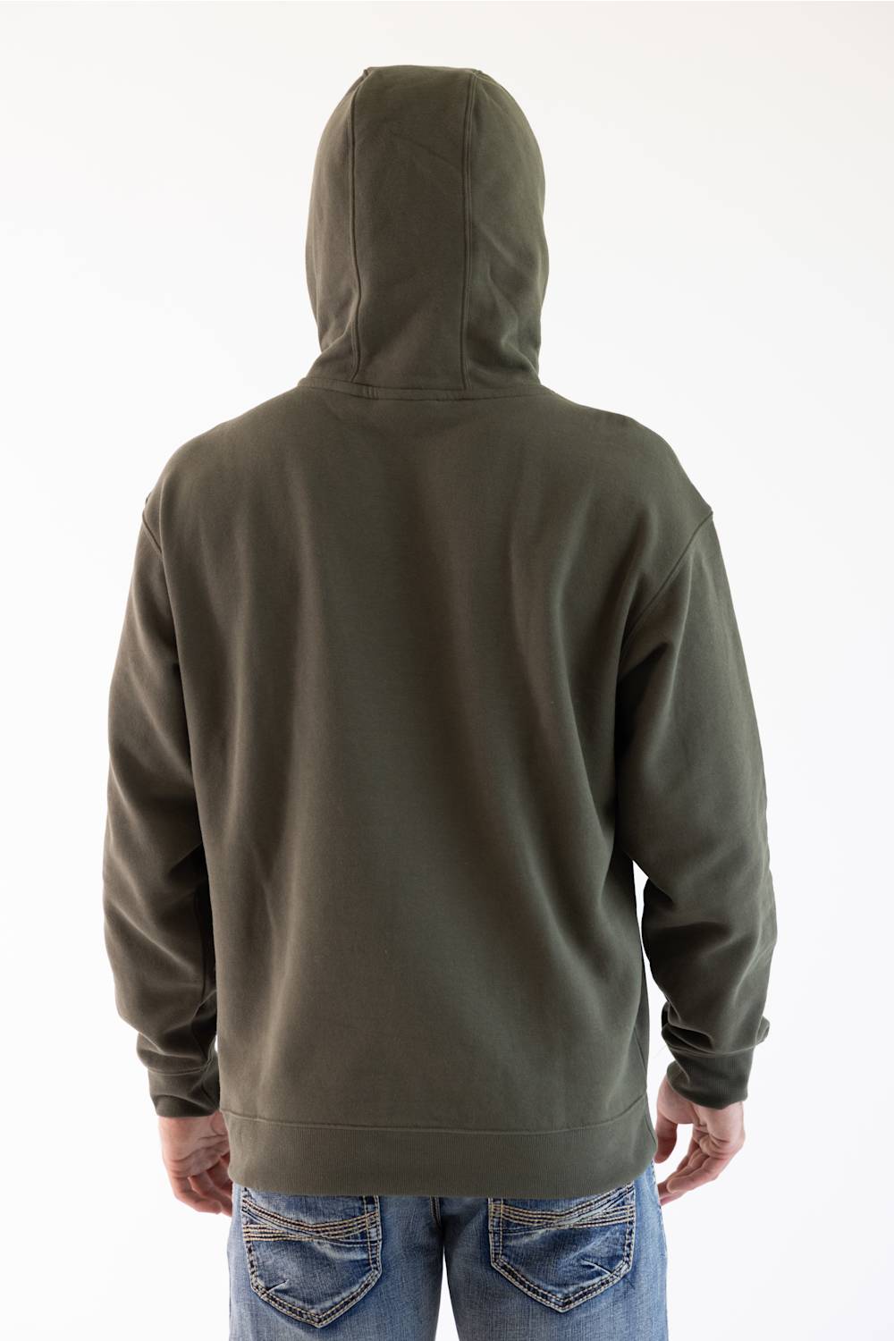 Ariat Logo Hoodie for Men in Grape Leaf | 10081922-GRAPE LEAF
