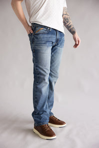 Ariat M4 Shoreway Dakota Relaxed Fit Straight Leg Jeans for Men