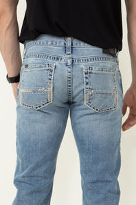 Ariat M7 Rocker Stretch Stirling Stackable Straight Leg Jeans for Men 