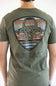 Ariat Rust Serape Shield T-Shirt for Men in Grape Leaf | 10079616-GRAPE LEAF