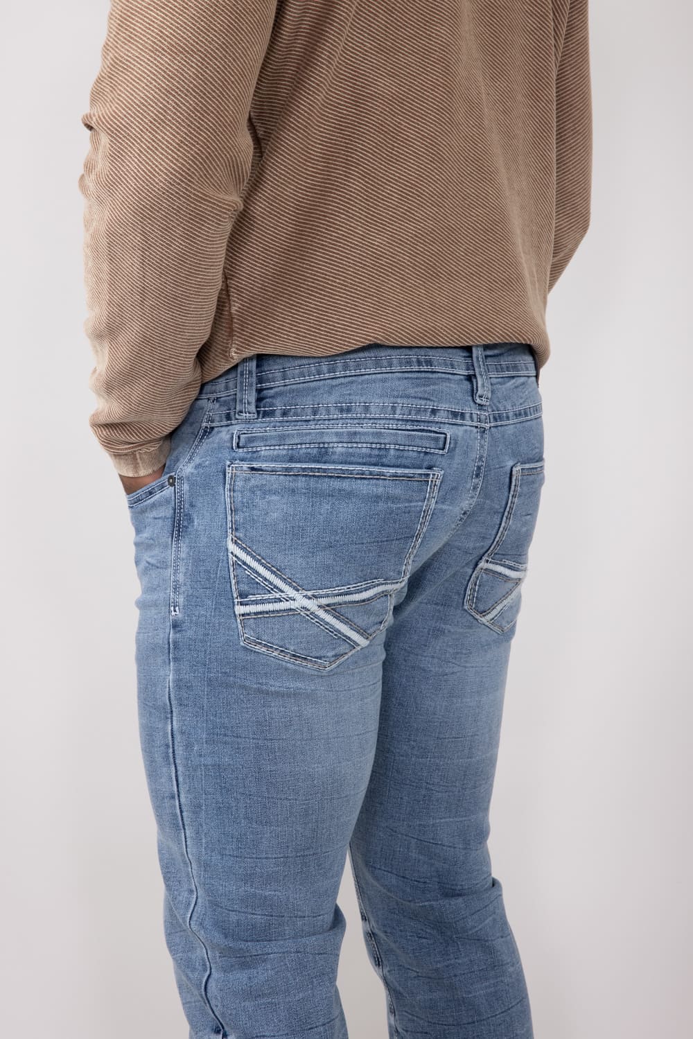 Axel Jeans Owen Cave Bootcut Athletic Jeans for Men