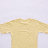 Billabong Youth Never Grow Up Oversized Graphic T-Shirt for Girls in Yellow