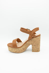 Brenna Platform Heels for Women in Brown