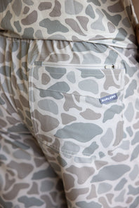 Burlebo Everyday Shorts for Men in Classic Deer Camo