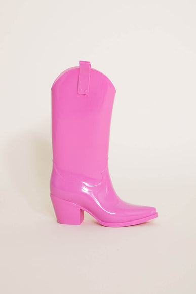 Beach by Matisse Annie Cowboy Rain Boots for Women in Pink