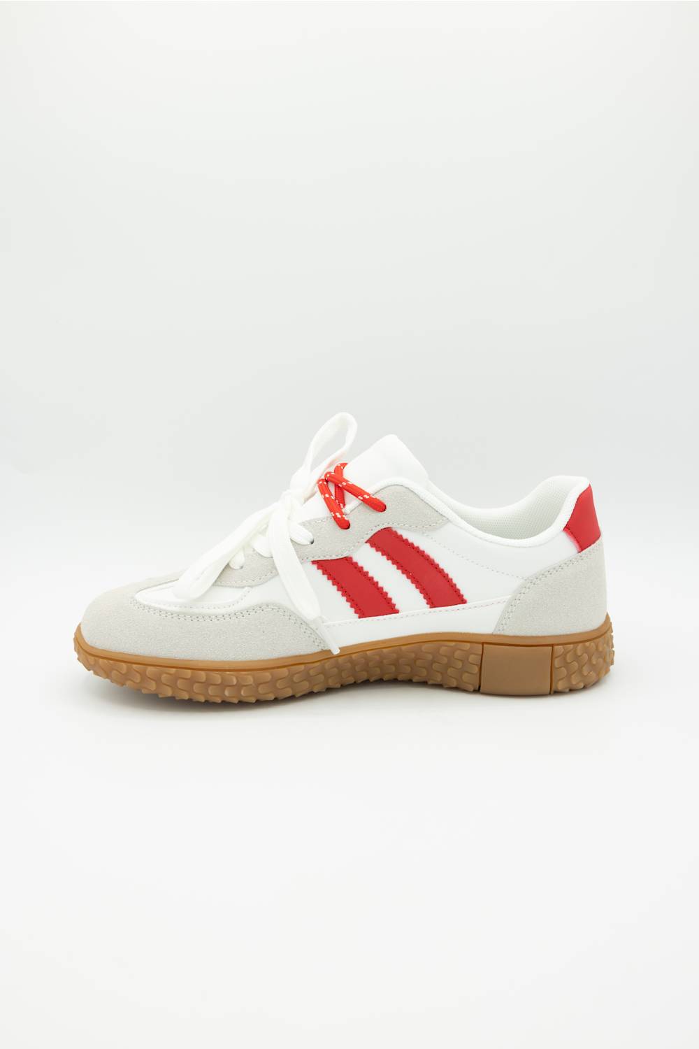 Berness Gillian Sneakers for Women in White/Red | GILLIAN-WHITE/RED
