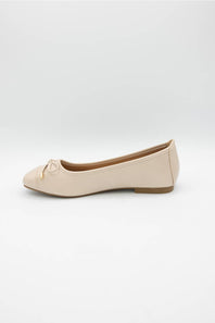 Berness Olesia Ballet Flats for Women in Beige