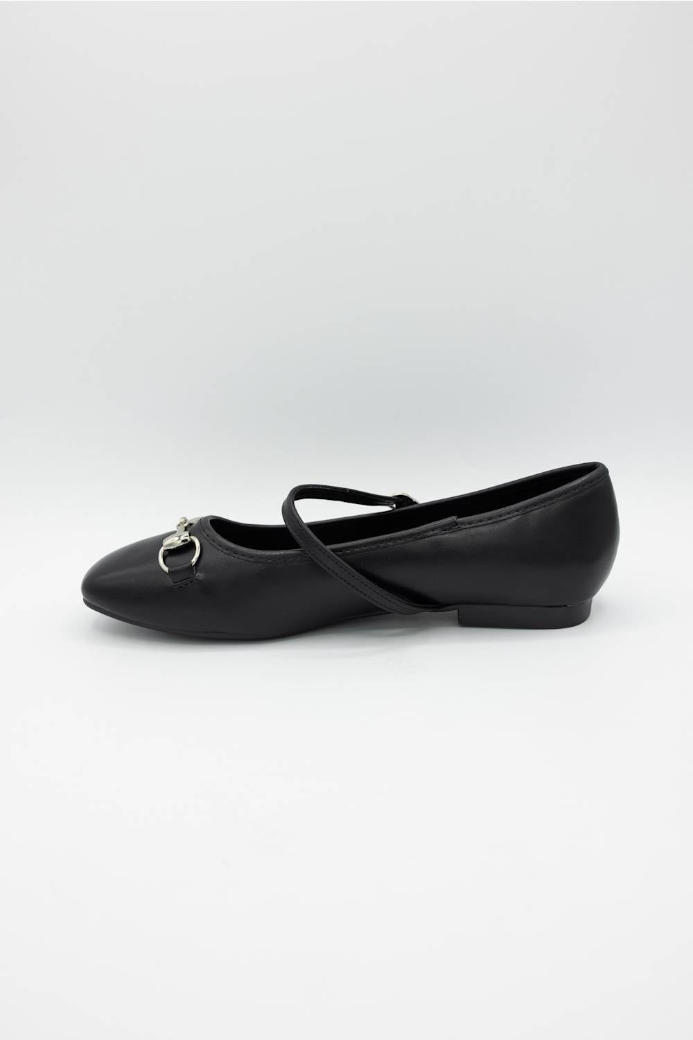 Berness Zamira Mary Jane Flats for Women in Black