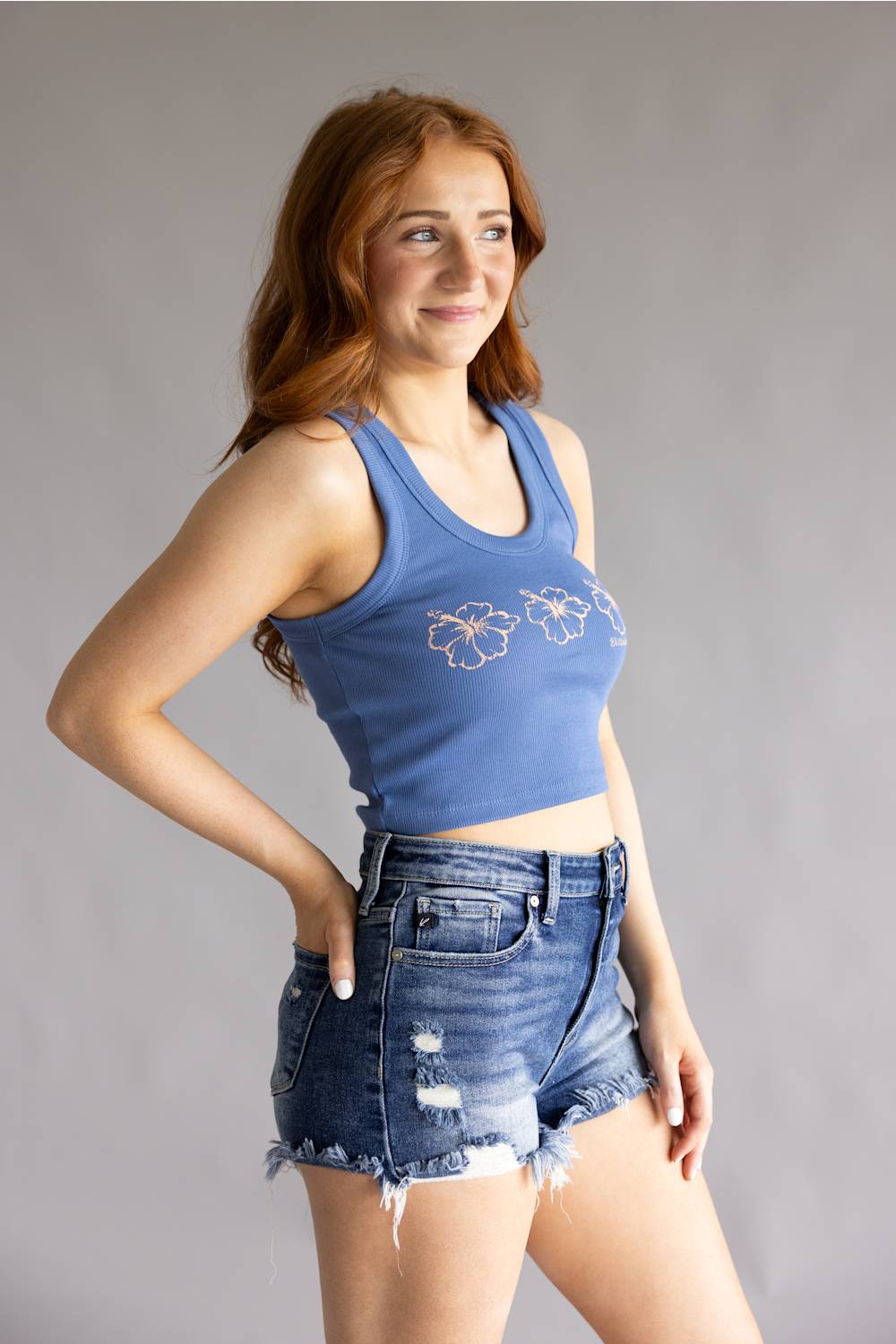 Billabong Headed to Sea Tank Top for Women in Dutch Blue
