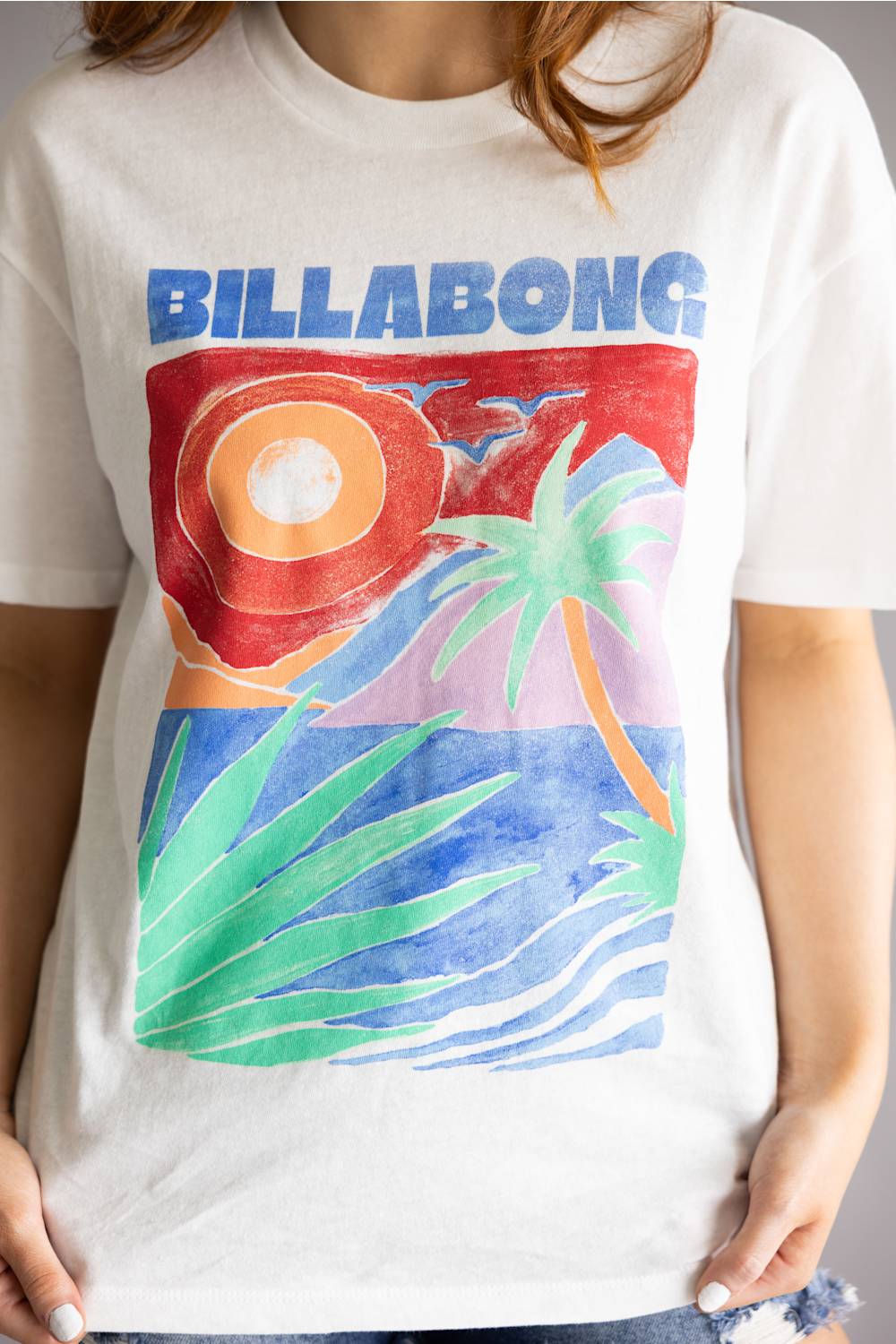 Billabong Highs and Lows Graphic T-Shirt White