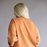 Billabong Ride In Crew Sweatshirt for Women in Orange