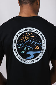 Billabong Rockies Adiv Premium T-Shirt for Men in Black