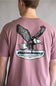 Billabong Snatch Premium T-Shirt for Men in Red Dahlia