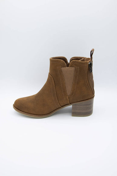 Blowfish Malibu Shoes Beam Rust Oiled Booties for Women in Brown