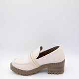 Blowfish Malibu Shoes Lahtay Lug Loafers for Women in Cloud