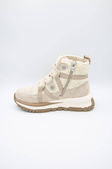 Blowfish Malibu Shoes Linx Sherpa Mid Sneakers for Women in Brown