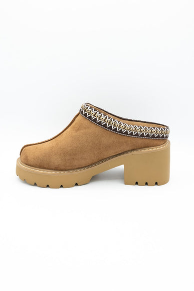 C&C California Sweden Braided Slippers for Women in Tan
