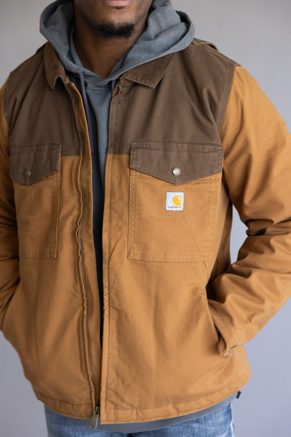 Carhartt Montana Duck Rugged Flex Insulated Jacket for Men in