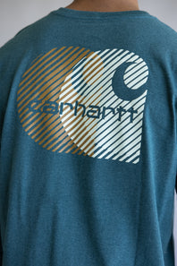 Carhartt Heavyweight Pocket C Graphic T-Shirt for Men in Greenstone