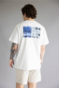 Rhythm High Beaming Vintage T-Shirt for Men in Off White