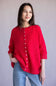 Things Between Cherie Cardigan for Women - Red