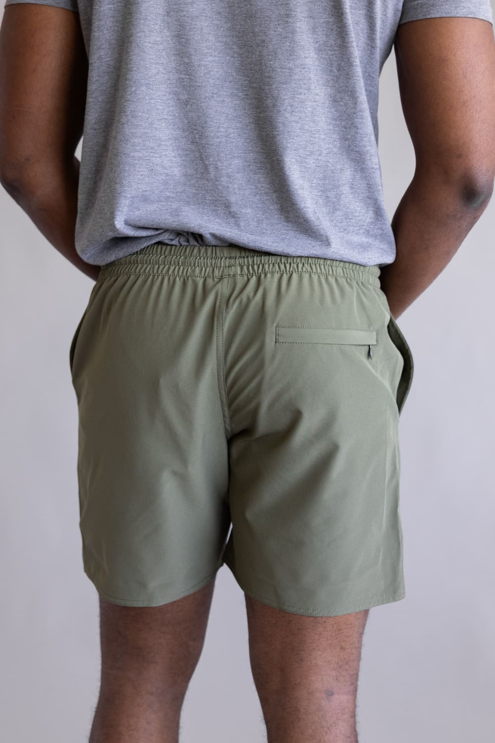 Rhythm Classic Beach Shorts for Men in Olive