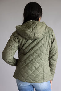 Columbia Copper Crest II Hooded Jacket for Women in Green