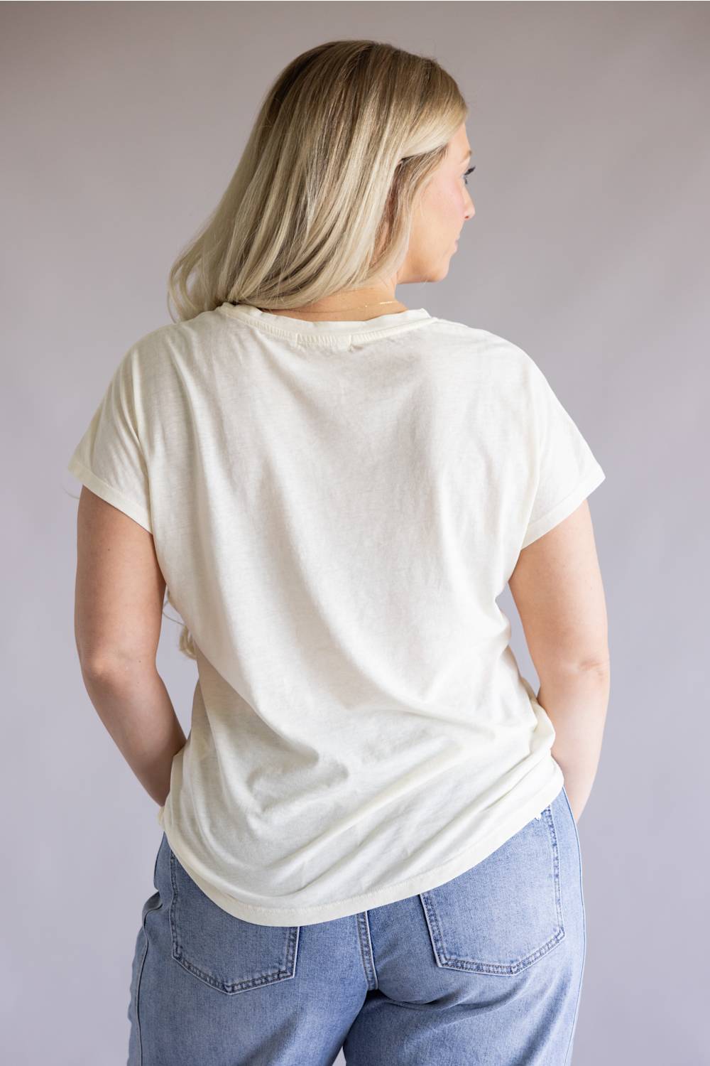 C&C California Lake Camille Tee for Women in White