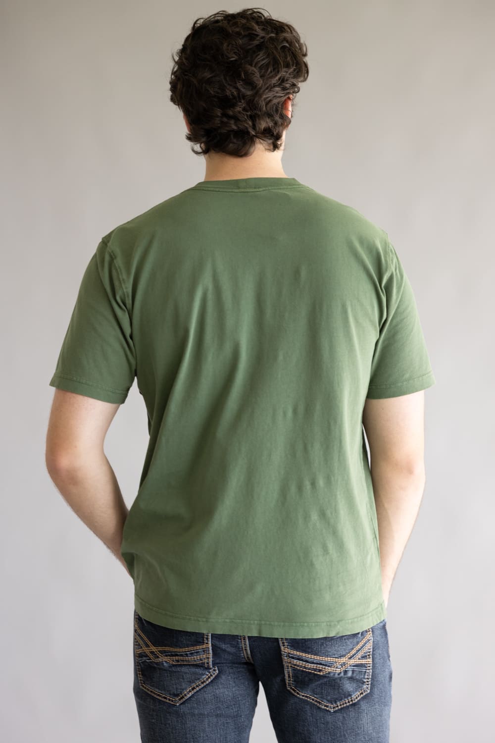 Carhartt Garment Dye Pocket T-Shirt for Men in Oakleaf | 106252
