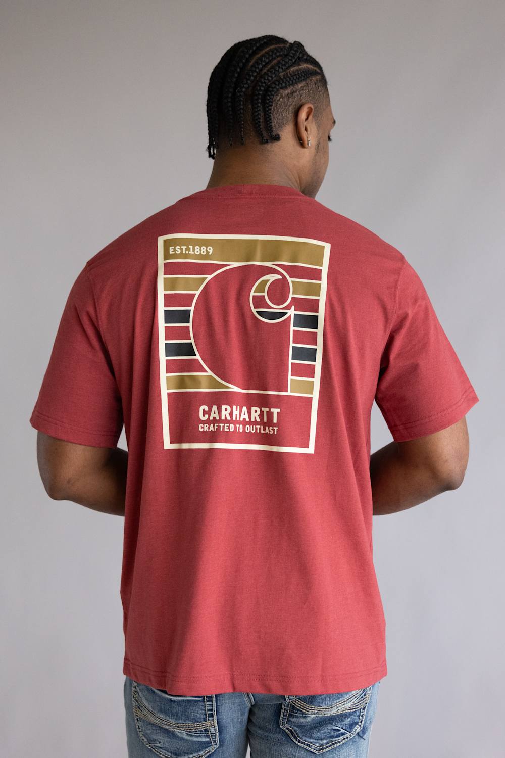 Carhartt Irvine Relaxed Outlast T-Shirt for Men in Amber