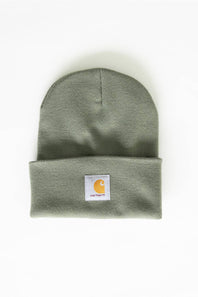 Carhartt Knit Cuffed Beanie in Dusty Olive