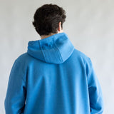 Carhartt Logo Sleeve Hoodie for Men in Horizon Blue