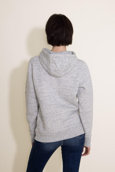 Carhartt Logo Sleeve Hoodie for Women in Grey