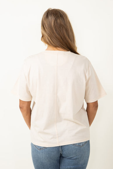 Carhartt Loose Fit Lightweight Flower Pocket T-Shirt for Women in Brown