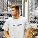 Carhartt Force Graphic T-Shirt for Men in Light Blue