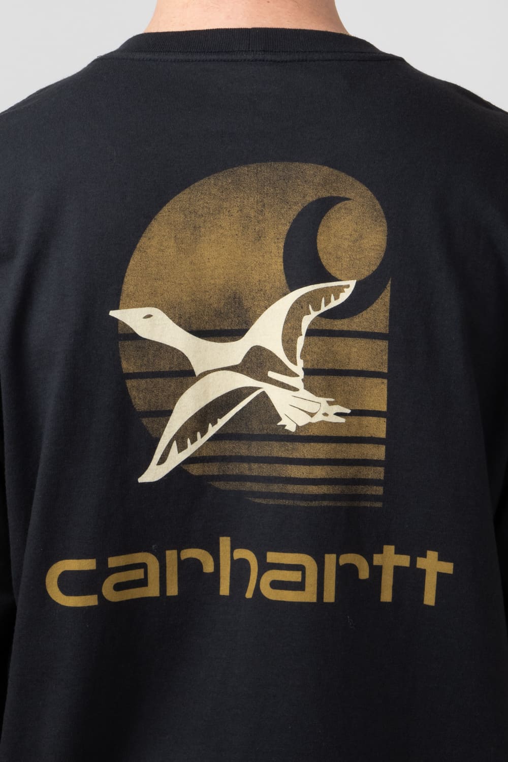 Carhartt Duck Graphic Heavyweight Pocket Long Sleeve T-Shirt