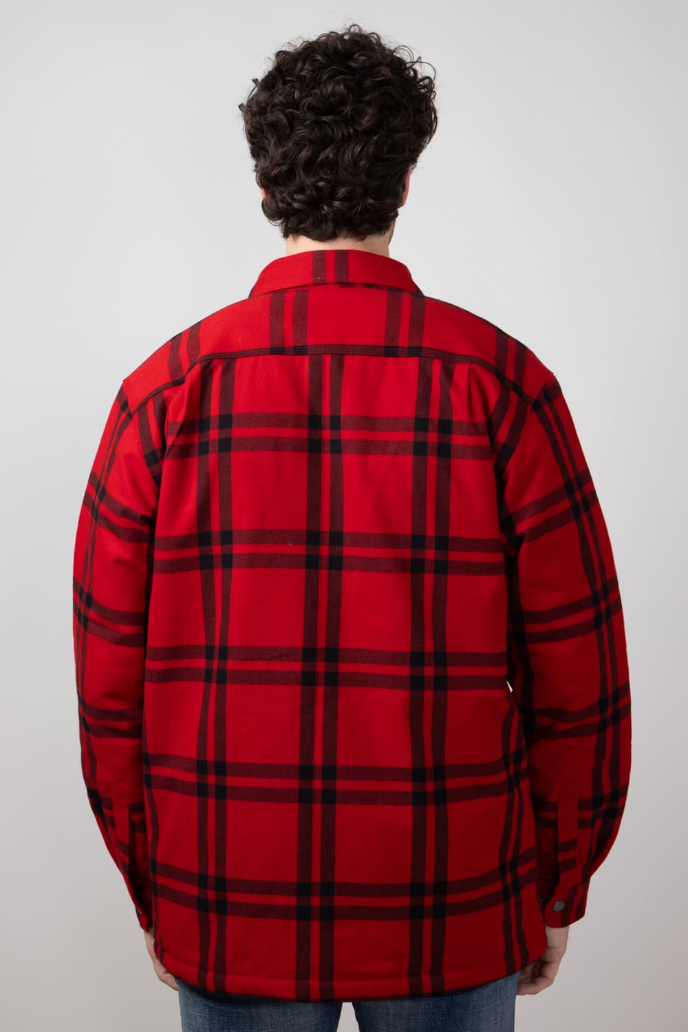 Carhartt Relaxed Fit Sherpa Lined Jacket for Men in Crabapple