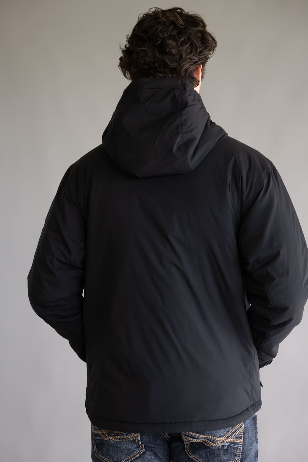 Carhartt Rugged Flex Relaxed Fit Lightweight Stretch Insulated Jacket for Men in Black | 106981-N04 BLACK