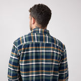 Carhartt Rugged Flex Midweight Flannel Shirt for Men in Navy