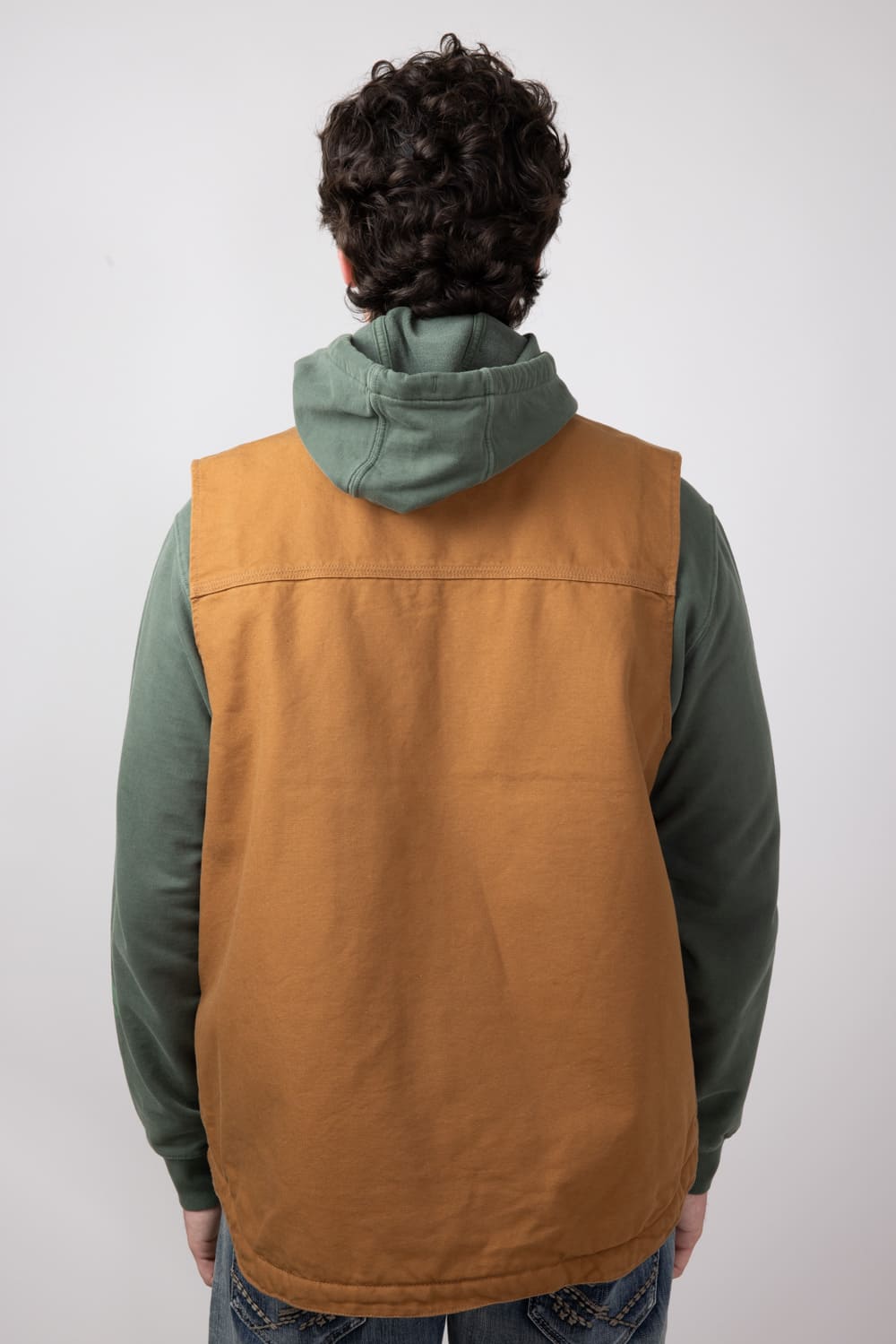 Carhartt Sherpa Insulated Vest for Men in Brown