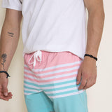 Chubbies The On The Horizons 5.5” Classic Swim Trunks for Men in Pink