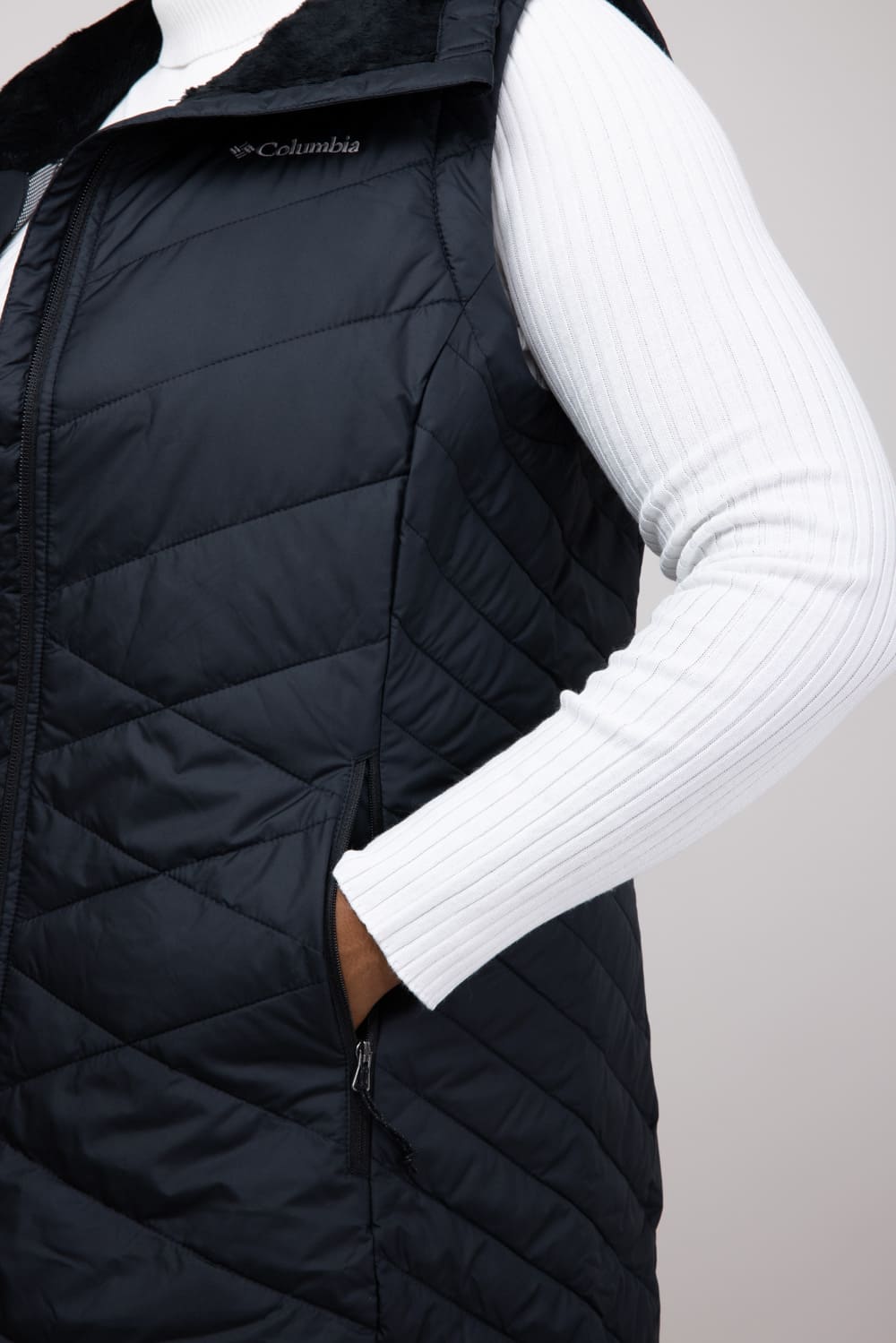 Columbia Heavenly II Long Vest for Women in Black