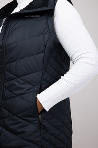 Columbia Heavenly II Long Vest for Women in Black