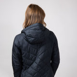 Columbia Heavenly Long Hooded Jacket for Women in Black